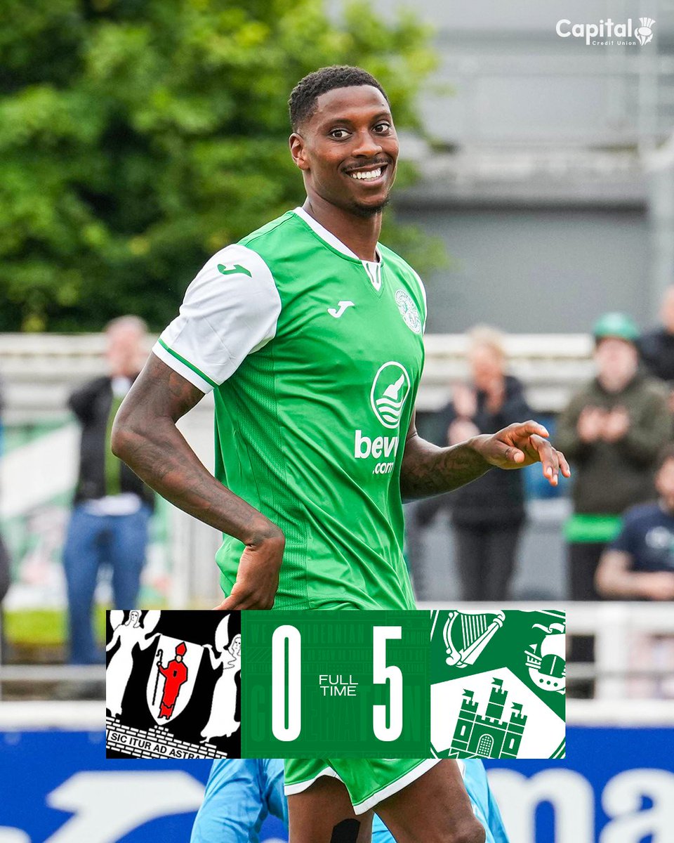 HibernianFC's tweet image. A dominant win to start the 2024/25 season! 💚