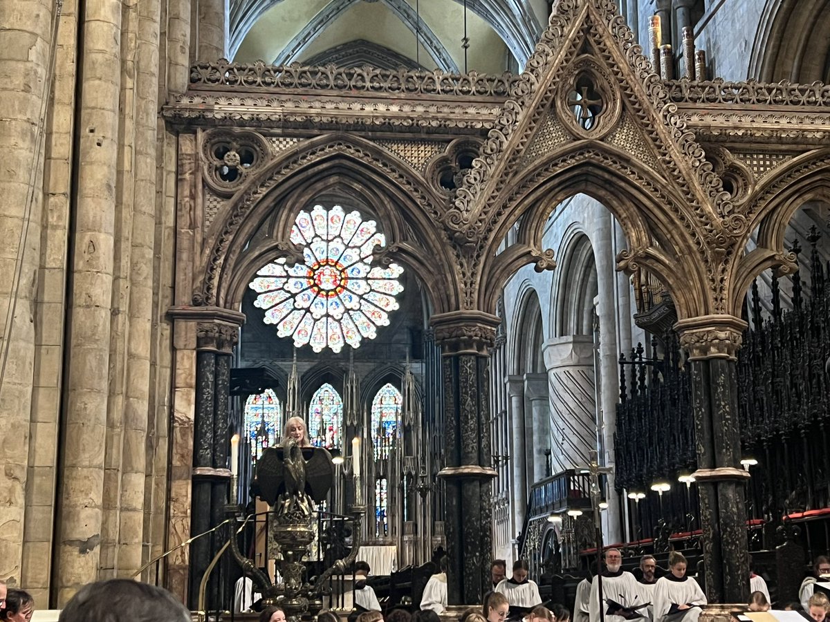 durhamcathedral's tweet photo. Today we heard a powerful sermon by The Right Reverend Nick Baines, the Bishop of Leeds and a poem written and spoken by Bernadette McAloon, commemorating 168 lives lost at the West Stanley Colliery disaster in 1909. https://t.co/lyHosixyva