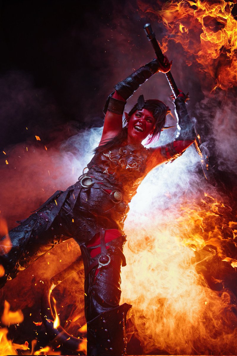 HEY, SOLDIER! 😉
Look how FIERY i am! 🔥🔥🔥
Tnx <a href="/AsterShade/">Aster Shade 🇺🇦 Glory to Ukraine!</a> for that gorgeous pictures 💗
Costume made by me 🫰
#Karlach #karlachcosplay #baldursgate3
<a href="/SamanthaBeart/">Samantha Béart is cooking…</a> <a href="/larianstudios/">Larian Studios</a> <a href="/baldursgate3/">Baldur's Gate 3</a>