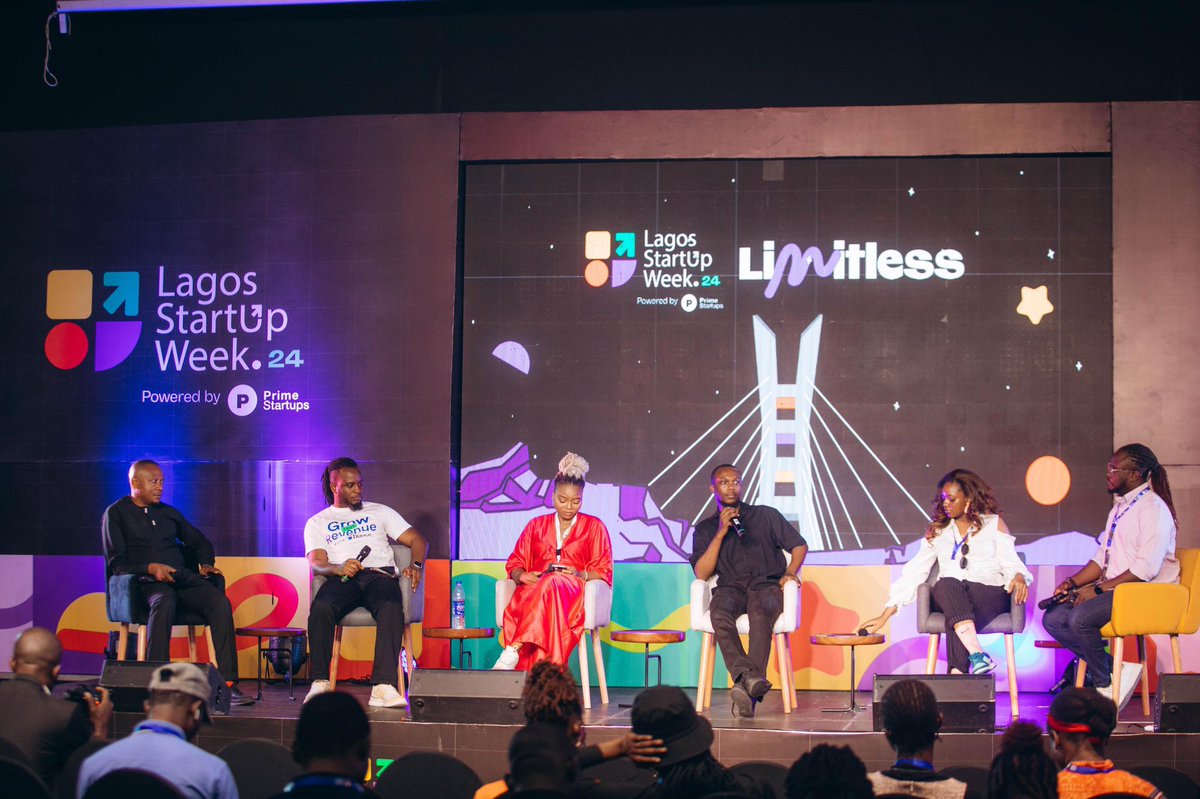 StartupLagos's tweet photo. The holistic experience customers get right from the first time they interact with your brand till after they purchase. - Tiyan Omo-Ideyen

Businesses need to pay attention to small details and execute properly - Chibuike Goodnews

#lsw24 #lagosstartupweek #limitless https://t.co/VZeFaCLD07