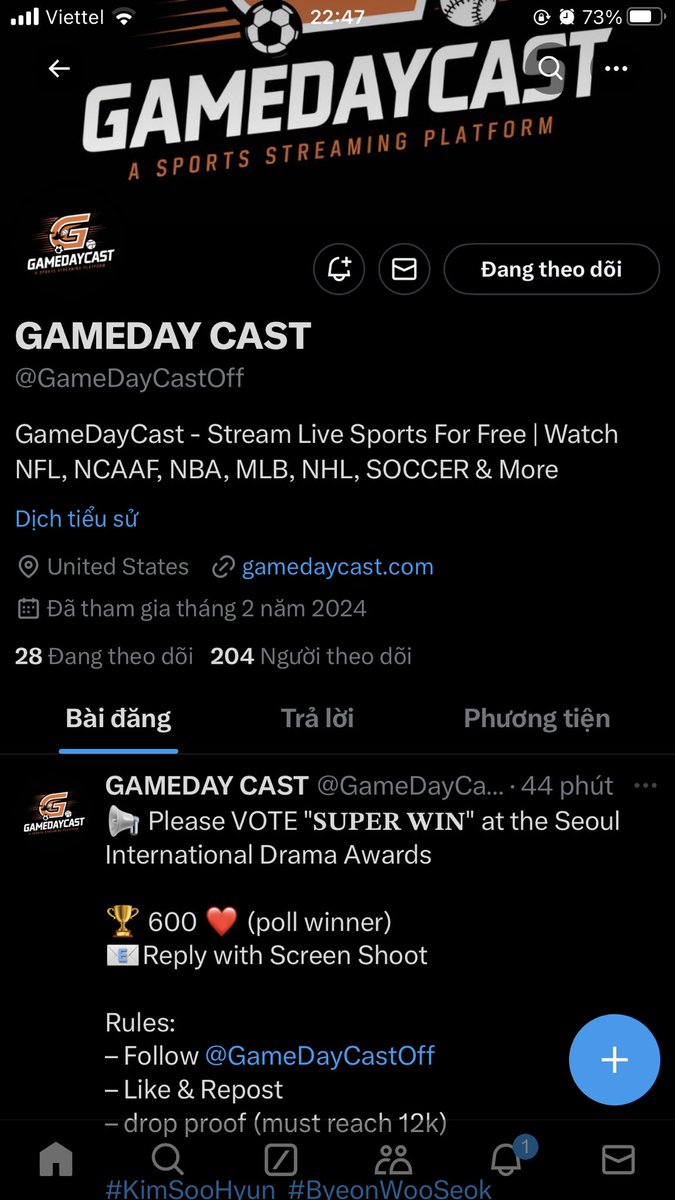 yvoaht's tweet photo. @sda_livestream @GameDayCastOff Gỏ #KimJiwon https://t.co/PpUJk97oO9