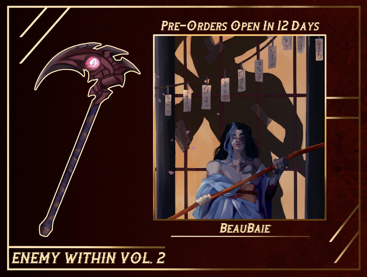 Enemy Within ♢ Kayn Zine | DONATION MADE! tweet media