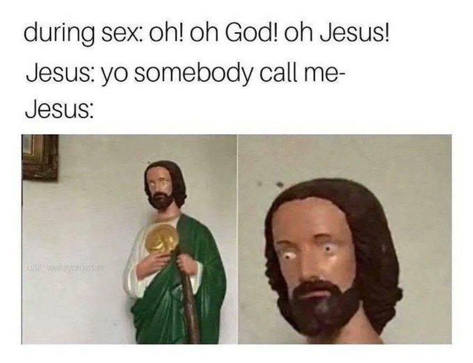 'put me on the crucifix, I'm not looking at that shit again' https://t.co/32XlIOU4FM