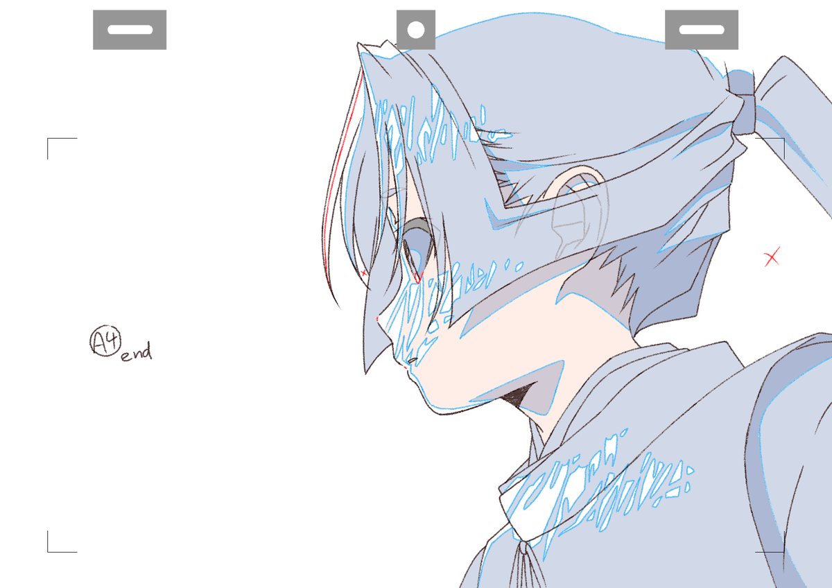 逃げ上手の若君 ＃2 二原画 #逃げ若