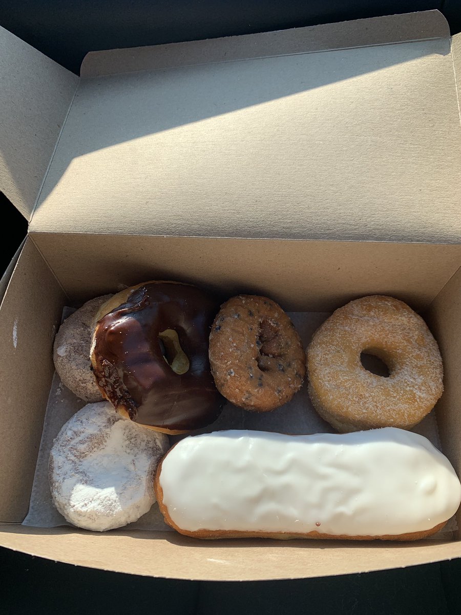 SavingThisHouse's tweet photo. Donut Drive iIn and treasure hunting at estate sales kind of morning. Perfect combo! https://t.co/3Y55Z8HiEb