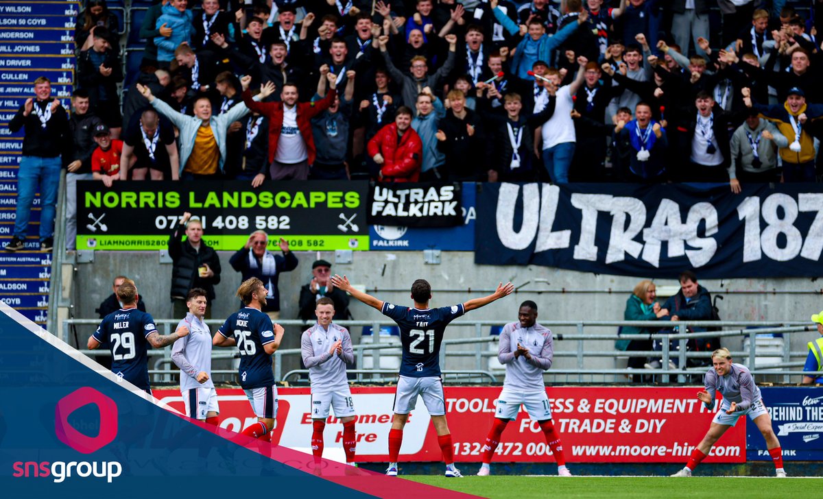 snsgroup's tweet image. Falkirk 2-0 Dundee Utd | 🏆⚽️

The Bairns start the Group Stages with a win at home. 

#Falkirk | #SPFL | #PremierSportsCup
