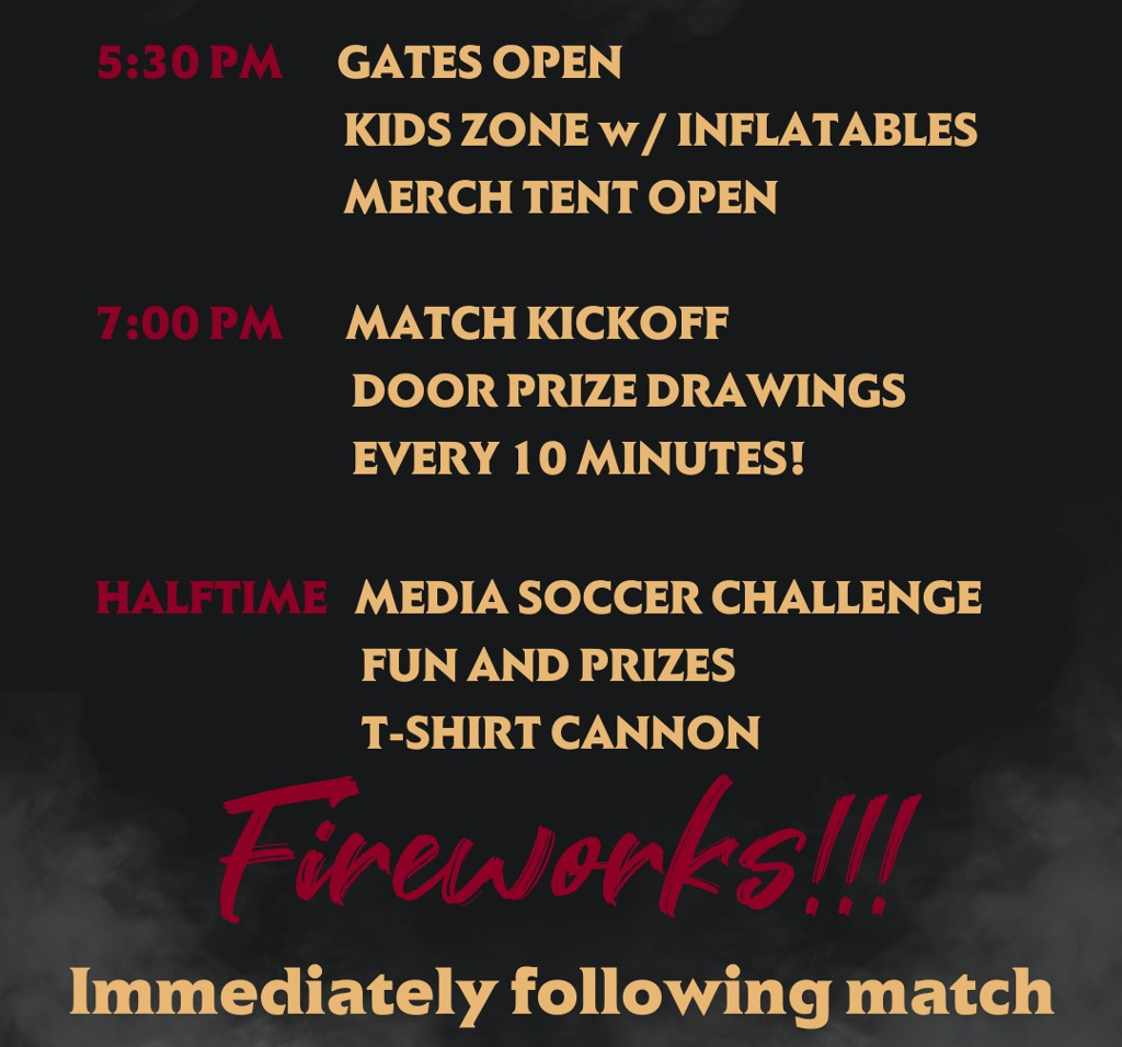 Dothan United matchday schedule