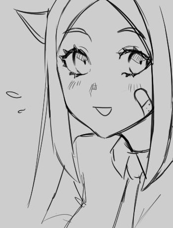 Stxrstorm's tweet photo. Natsumi is pretty prim so no worries there! She extends her water container out to him with a warm smile.

"Here you go! Have as much as you need." https://t.co/gScPoK5EDH
