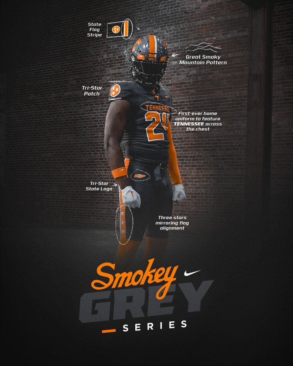 BussinWTB's tweet photo. Tennessee just unveiled their new alternate uniform 👀 https://t.co/XfXGKEouF6