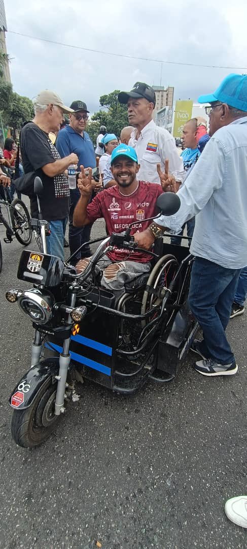 VenteVenezuela's tweet image. ¡Nada nos detiene! 

Desde la Cedeño, #Carabobo, esta imagen 🥹:

#VamosAGanar