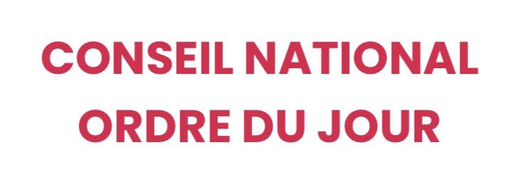 NinuweDescamps's tweet photo. La vie du #PS ce n’est pas l’immédiateté de Twitter

Un grand parti démocratique comme le notre ne fait rien sans consulter ses instances d’autant plus quand les enjeux sont aussi importants

Début du #CNPS🌹

Vous pouvez donc arrêter de dégrader notre siège : ça ne sert à rien ! https://t.co/rvZXibpvAd