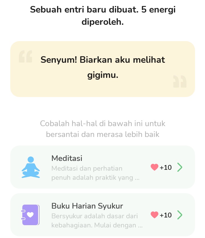 lumayan membantu nih aplikasi ditengah menjalani hari yang semakin tidak pasti