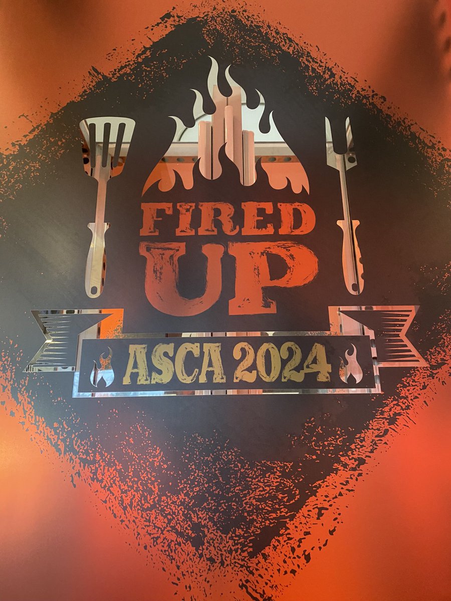 JessicaVW's tweet photo. Fired up to learn! So excited to be here at #ASCA24 https://t.co/pNqLsD8kq9