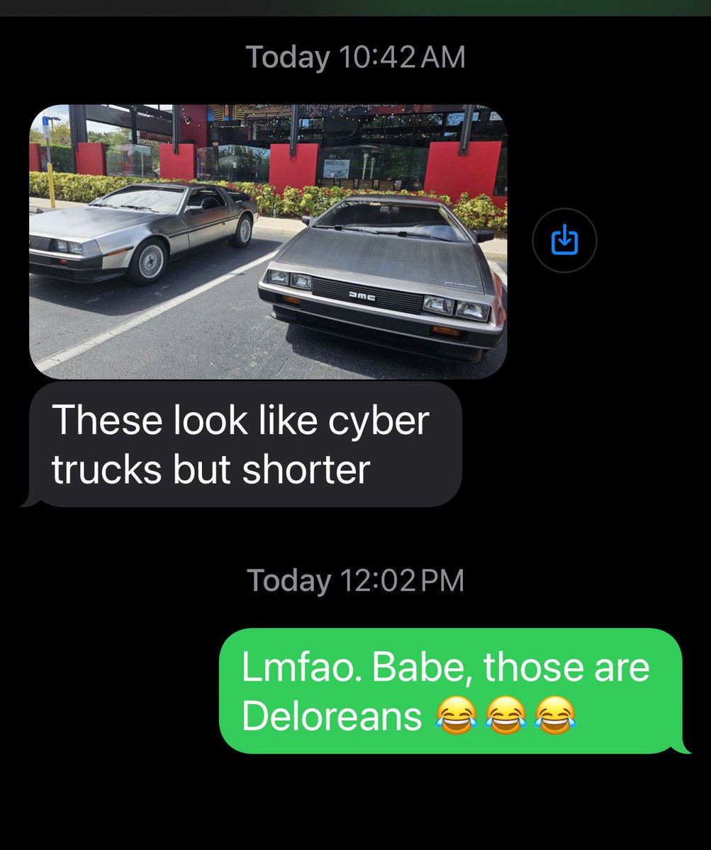 RickyAnalog's tweet image. This text from my wife just made me laugh so hard.