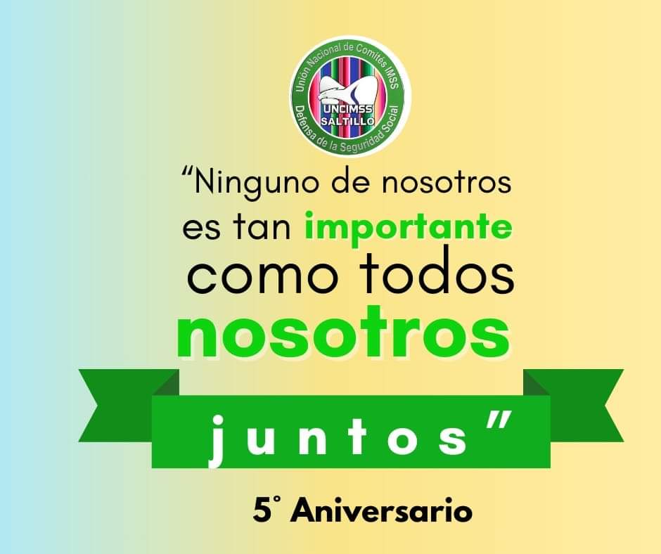 SaltilloUncimss's tweet photo. Uncimss es Grande por su Gente!!
#Uncimsssaltillo #UncimssEsGrandePorSuGente #comitesaltillo #Todossomosuncimss https://t.co/t1ez5CMwBg
