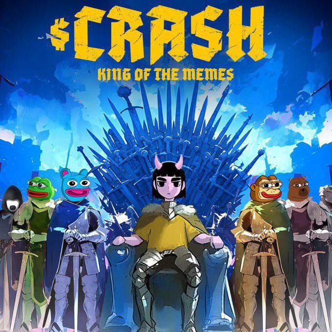 BasedCrashX's tweet photo. Let the knights of $Crash assemble!!! https://t.co/4oQngMXUqn