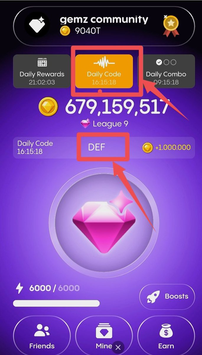 Iaamir_kh's tweet photo. 🎉 Good News 🎉
💎Gemz introduce Daily Cipher Code💎
🚨 Airdrop Alert 🚨 13 July 2024
⚜Gemz Coin💎Daily Cipher Code⚜
👉CODE: DEFI
D: ➖ ⚪ ⚪
E: ⚪
F: ⚪ ⚪ ➖ ⚪
I: ⚪ ⚪
(For Daily Latest update Follow me)
#GemzCoin #gemztodaycombo
#Gemzdailyciphercode https://t.co/nhvFWquitV
