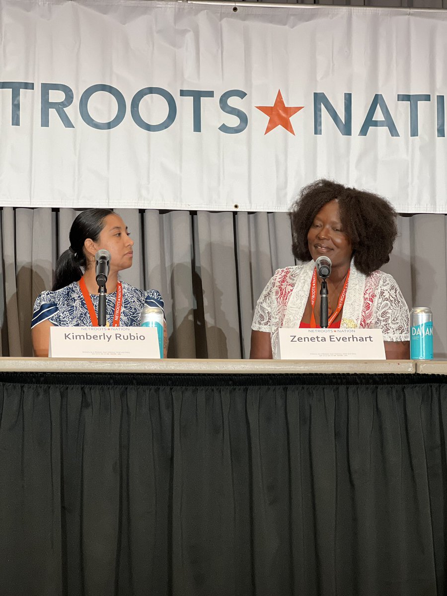 CJACTIONFUND's tweet photo. Our NE Regional Manager, Tarria Stanley, moderated a panel centering survivors of gun violence who turned their pain into purpose: @CouncilWomanZE of Buffalo, and Kimberly Rubio of Uvalde. 

Preventing more tragedies starts with creating support for survivors and their families. https://t.co/n8B8PQlFpt
