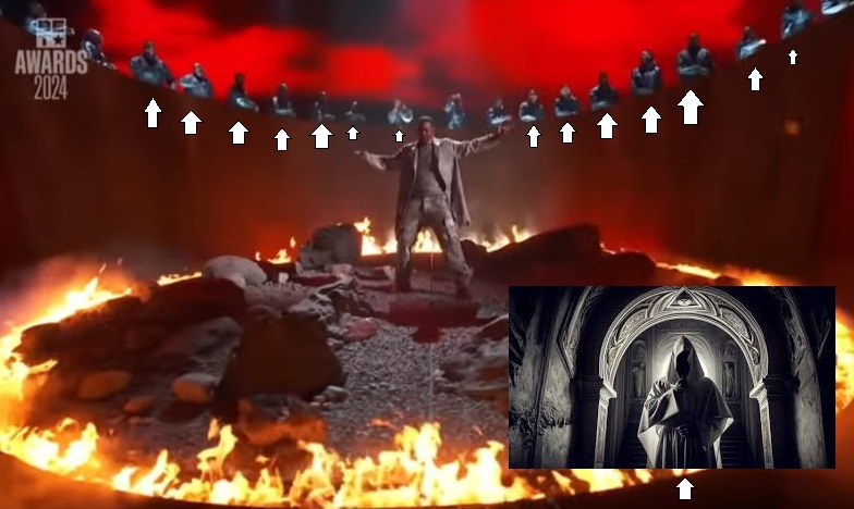 Setimoportal's tweet image. Will Smith Em um show de Horrores com as sociedades secretas, 20 sacerdotes negros e ele dançando no Inferno. Will Smith Faz performance ocultista no Bet AWARD 2024 (segredossubliminares.com.br)