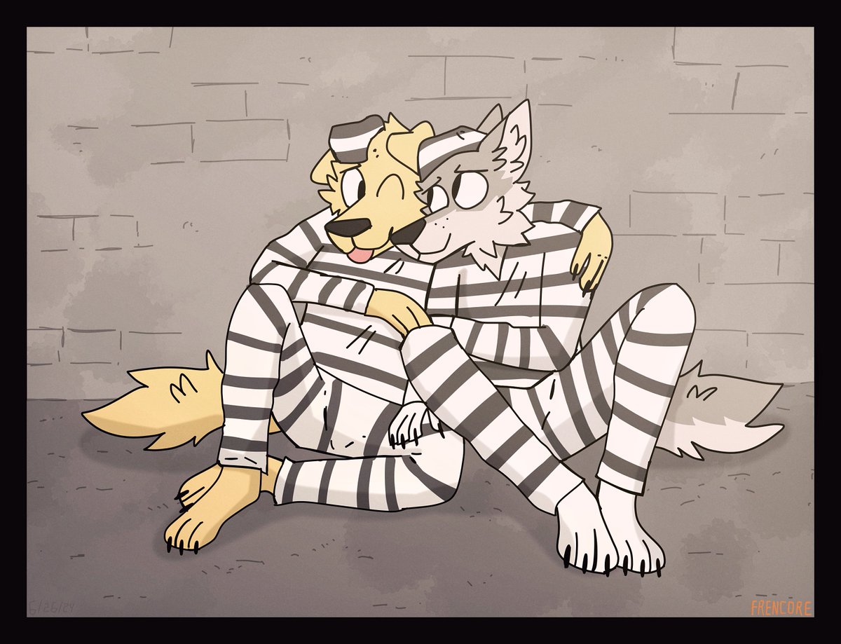 @Thinkerthedoggo.bsky.social (@thinkerthedoggo) on Twitter photo Me and my boyfriends wolf sona <a href="/JakeGoo31493159/">White Bread</a> just chilling and snuggling behind bars <3 need more love for his wolf sona!!
Done by the legendary <a href="/FreneticWolf/">Frencore (SEE PIN ๐บโจ๏ธ)</a> , thank you again for the amazing work!!
furaffinity.net/view/57359763/ Me and my boyfriends wolf sona <a href="/JakeGoo31493159/">White Bread</a> just chilling and snuggling behind bars <3 need more love for his wolf sona!!
Done by the legendary <a href="/FreneticWolf/">Frencore (SEE PIN ๐บโจ๏ธ)</a> , thank you again for the amazing work!!
furaffinity.net/view/57359763/