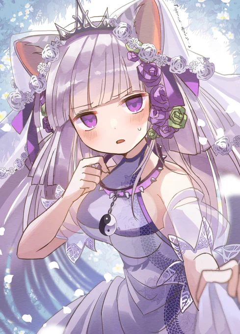 チャレ10のハクちゃんかわいすぎた…… #パズドラワンドロ 