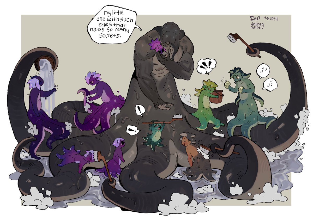 Dendra and his kids !