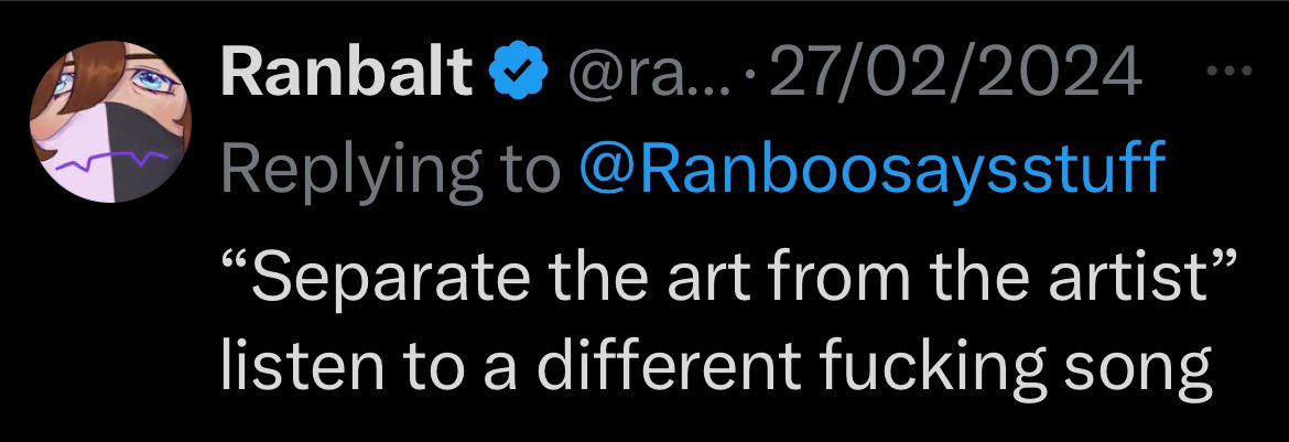 dearestmelinks's tweet photo. Bringing back this ranboo tweet. Fear some of you need to listen https://t.co/8HkTykP6ni