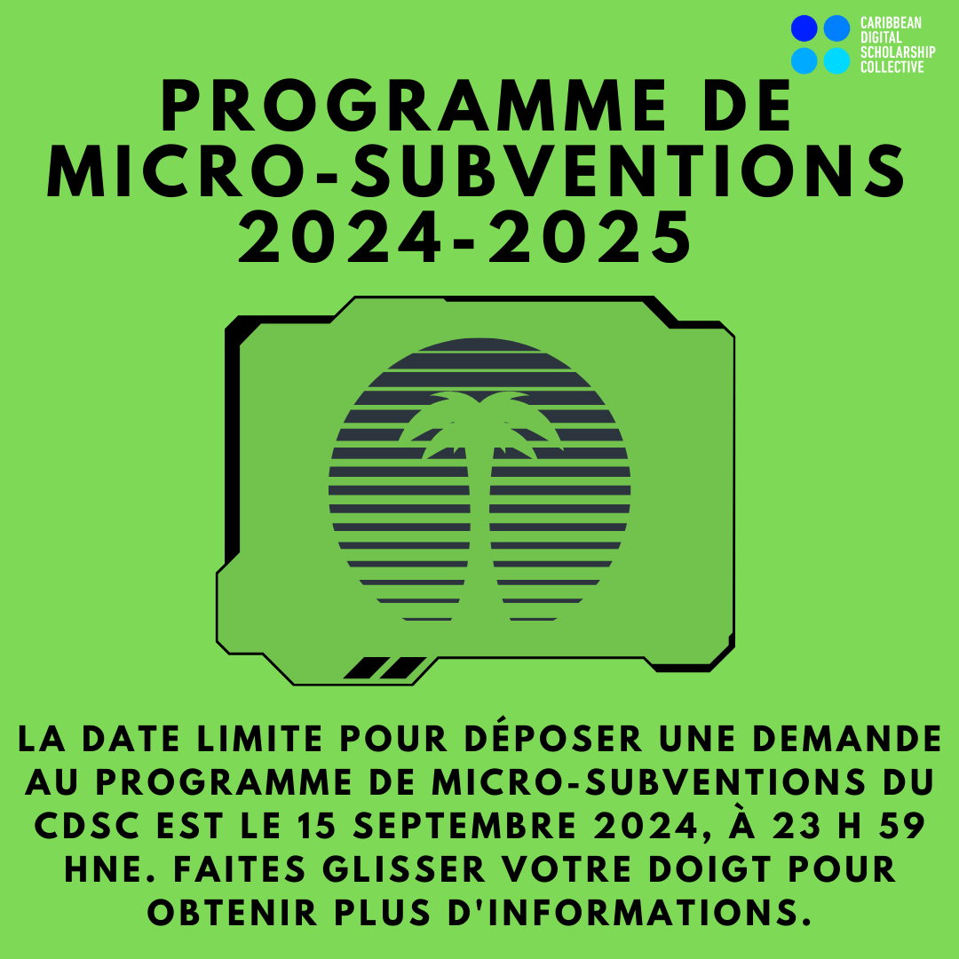 caribbean_dsc's tweet photo. Présentation du troisième et dernier programme annuel de micro-subventions du CDSC ! 🌴🌎

Nous financerons au moins cinq projets de janvier à décembre 2025, avec des subventions allant de 1 000 $ à 20 000 $.💫 https://t.co/Lqt73FvIfy