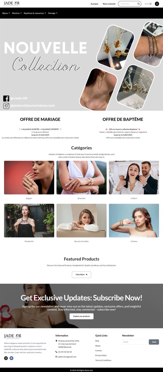MAMeheraz1's tweet photo. 'bijouteriejadeor' is a Jewelry Website; recently completed project!
-------------------------------------------------

Do you want to know our project calculations?
Please feel free to contact us now.
Contact: mameheraz02@gmail.com
WhatsApp: +8801868-030774 https://t.co/H4NPM4va6t