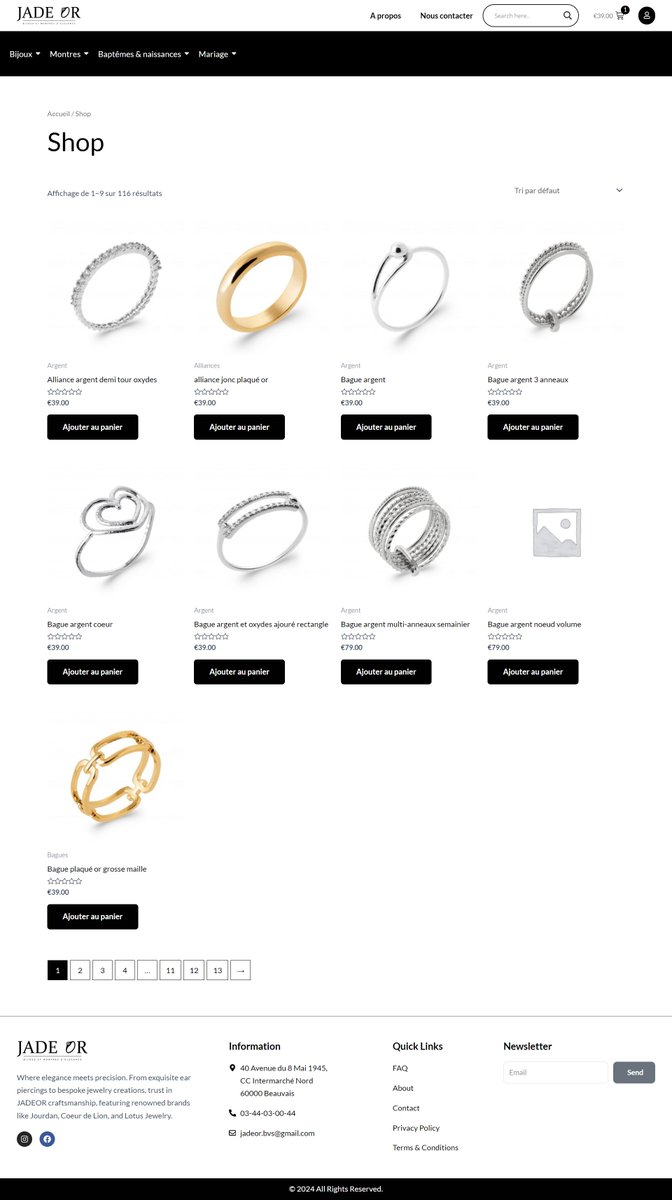 MAMeheraz1's tweet photo. 'bijouteriejadeor' is a Jewelry Website; recently completed project!
-------------------------------------------------

Do you want to know our project calculations?
Please feel free to contact us now.
Contact: mameheraz02@gmail.com
WhatsApp: +8801868-030774 https://t.co/H4NPM4va6t