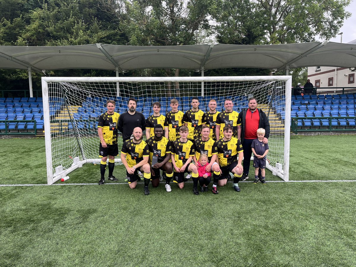 IsleofManFA's tweet photo. Congratulations to @StGeorgesAFC who were todays winners of the Barbary Coast IOMFA 7 aside tournament 🏟️! 

Final result: St George’s AFC 2 - 0 @onchanafc  

A special thank you to our referees throughout the day! 

Well done to all the teams who entered! https://t.co/52OJXjezxf