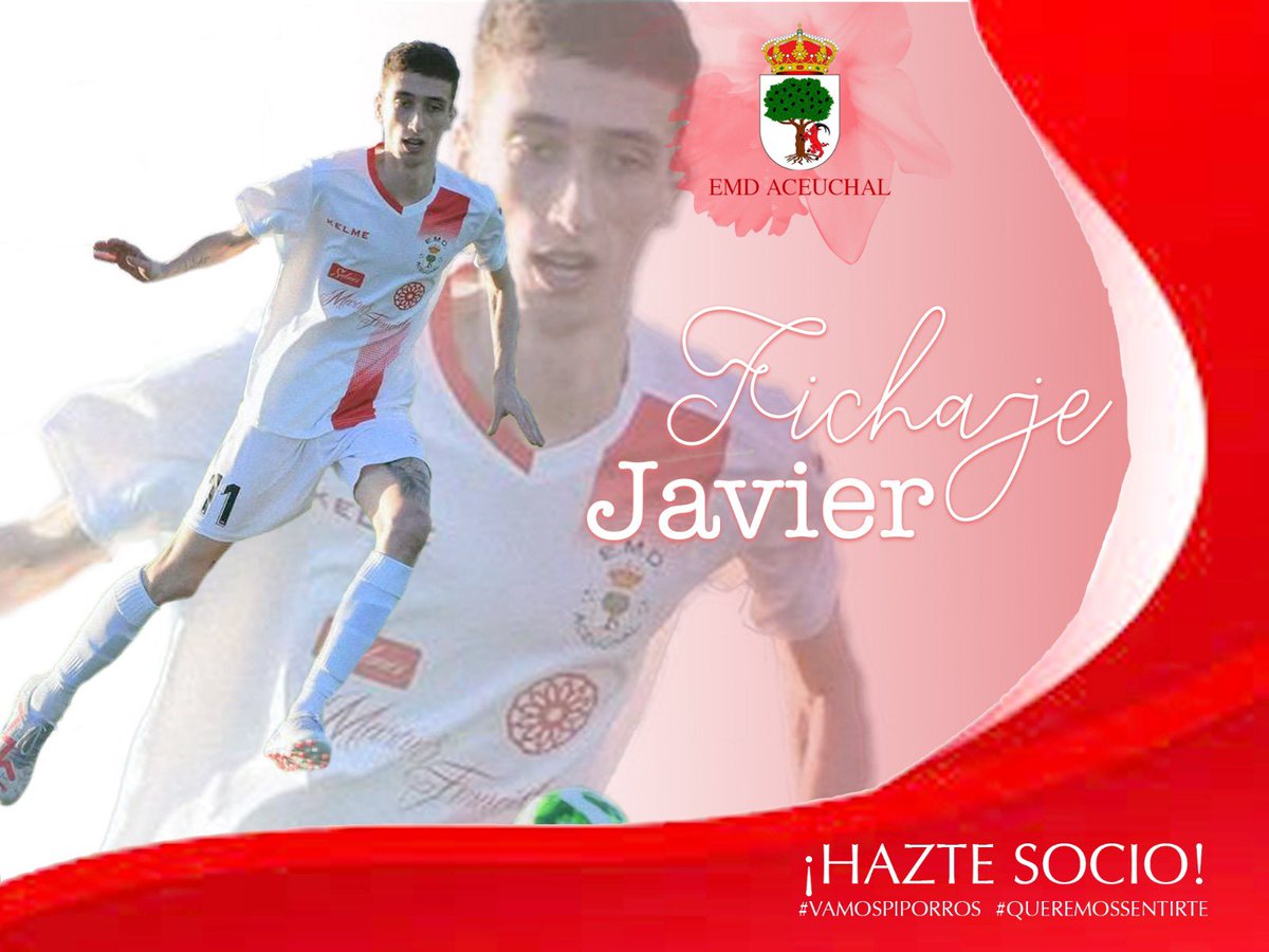 EmdAceuchal's tweet photo. 🔴⚪️Otro piporrino mas que se une a nuestras filas !!! 🔴⚪️⚽️ 
Un placer contar contigo Javier !! https://t.co/NU361wArzK
