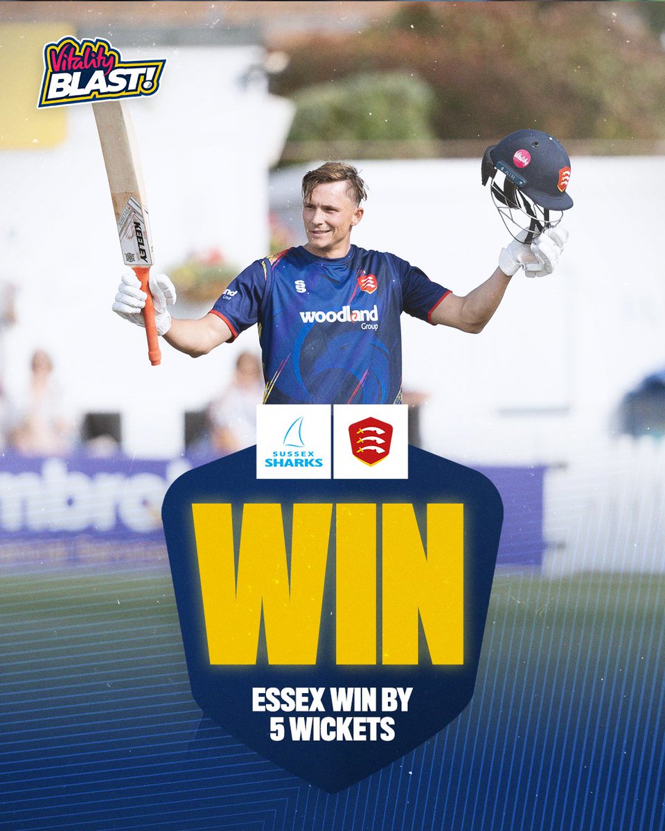 EssexCricket's tweet photo. 😎 𝗖𝗢𝗠𝗘 𝗢𝗡 𝗘𝗦𝗦𝗘𝗫 𝗙𝗔𝗡𝗦, 𝗜𝗧 𝗪𝗔𝗦 𝗡𝗘𝗩𝗘𝗥 𝗜𝗡 𝗗𝗢𝗨𝗕𝗧! https://t.co/Q5SCoWNg4R