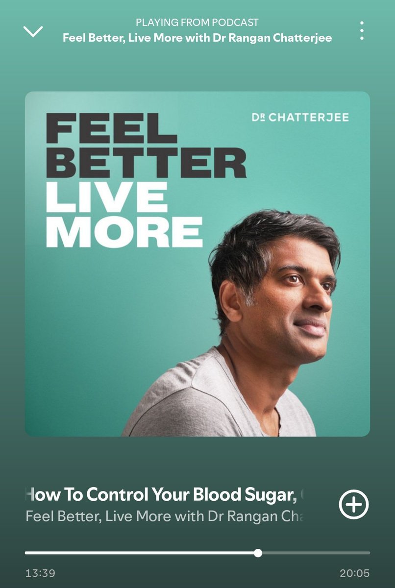 GregHampsonRTT's tweet photo. Over the last 1.5 yrs I've been listening to a lot of Feel Better Live More podcasts by @drchatterjeeuk and within that, how to control blood sugar levels.Changing my ways has enabled me to lose 4 stone! 

@glucosegoddesss changed how I look at life, and food. 
Worth a listen! https://t.co/KxDnCCZusE