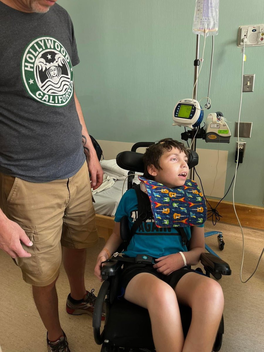 ChallengeTheo's tweet photo. After a long infusion day, Theo was finally able to be discharged from the hospital. He hasn’t completely overcome his illness, but he is well enough to work his way through surrounded by his family who love him so much! https://t.co/37NoHAJOtK