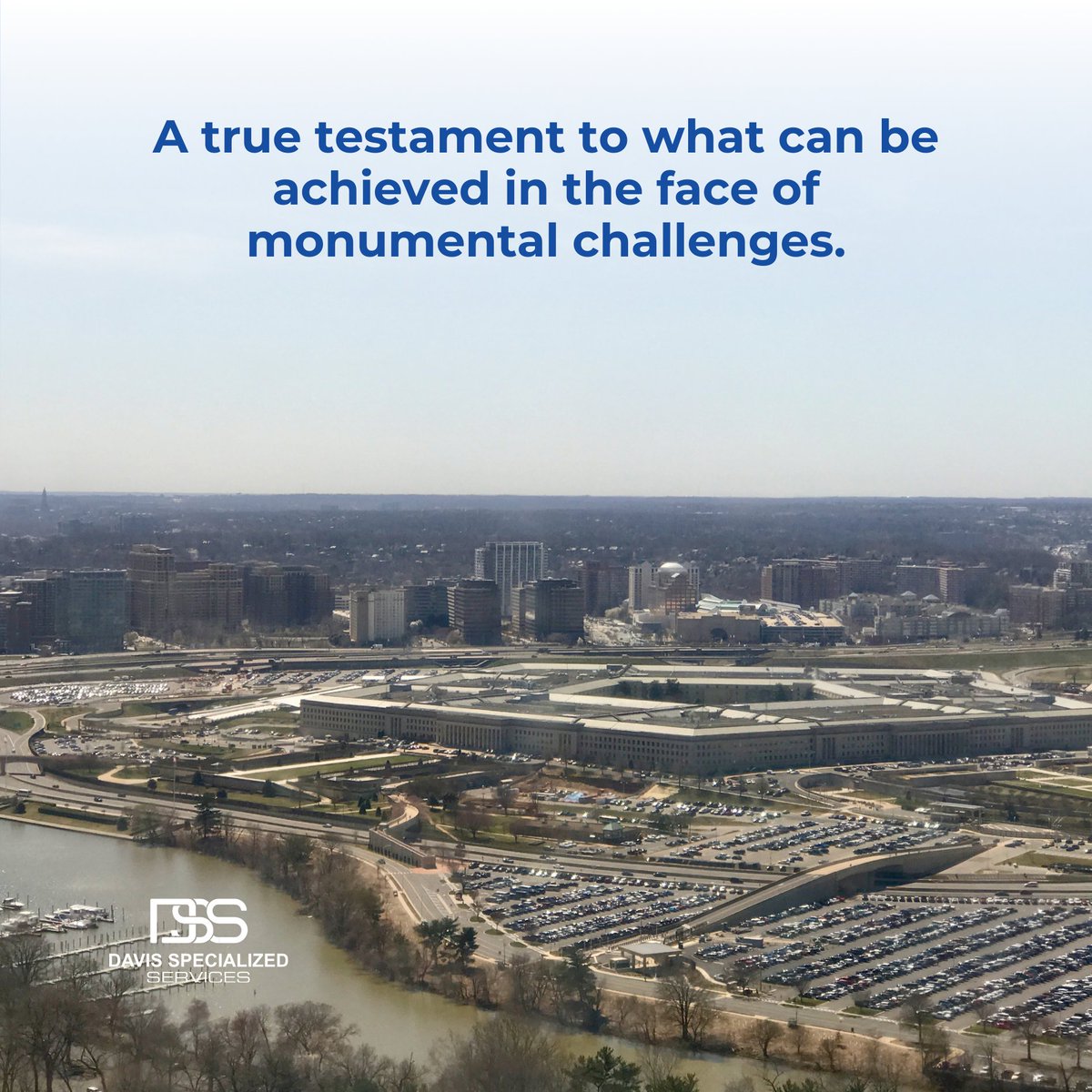 davisservices_'s tweet photo. Did you know? The Pentagon, an architectural marvel, spans over 17 miles of corridors and was constructed in a mere 16 months during World War II! This iconic symbol of strength and efficiency stands as a testament to human ingenuity and determination. https://t.co/MU8SiJ8LKJ