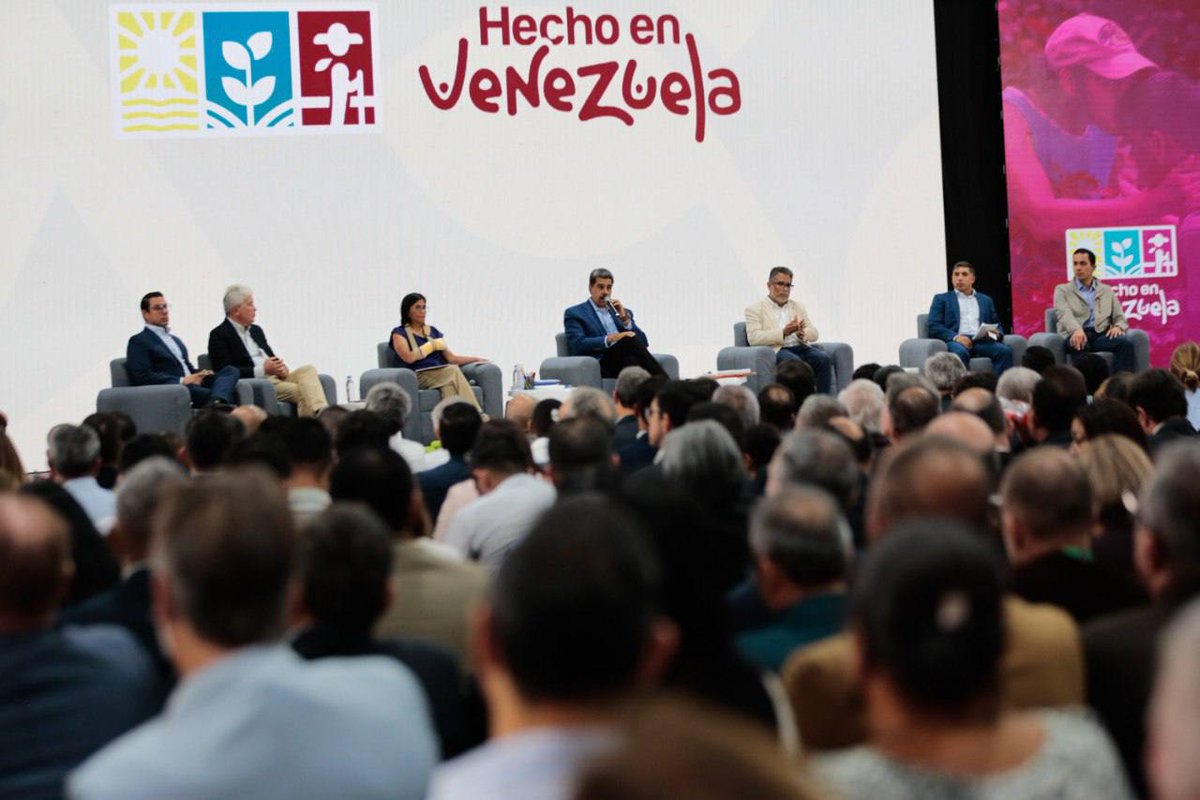 La estrategia de nuestro Presidente <a href="/NicolasMaduro/">Nicolás Maduro</a>, es generar todas las condiciones para agregarle valor a los procesos productivos internos de Venezuela, con miras hacia la exportación. 

El camino que andamos y nos propone fortalecer, es el correcto para integrar y