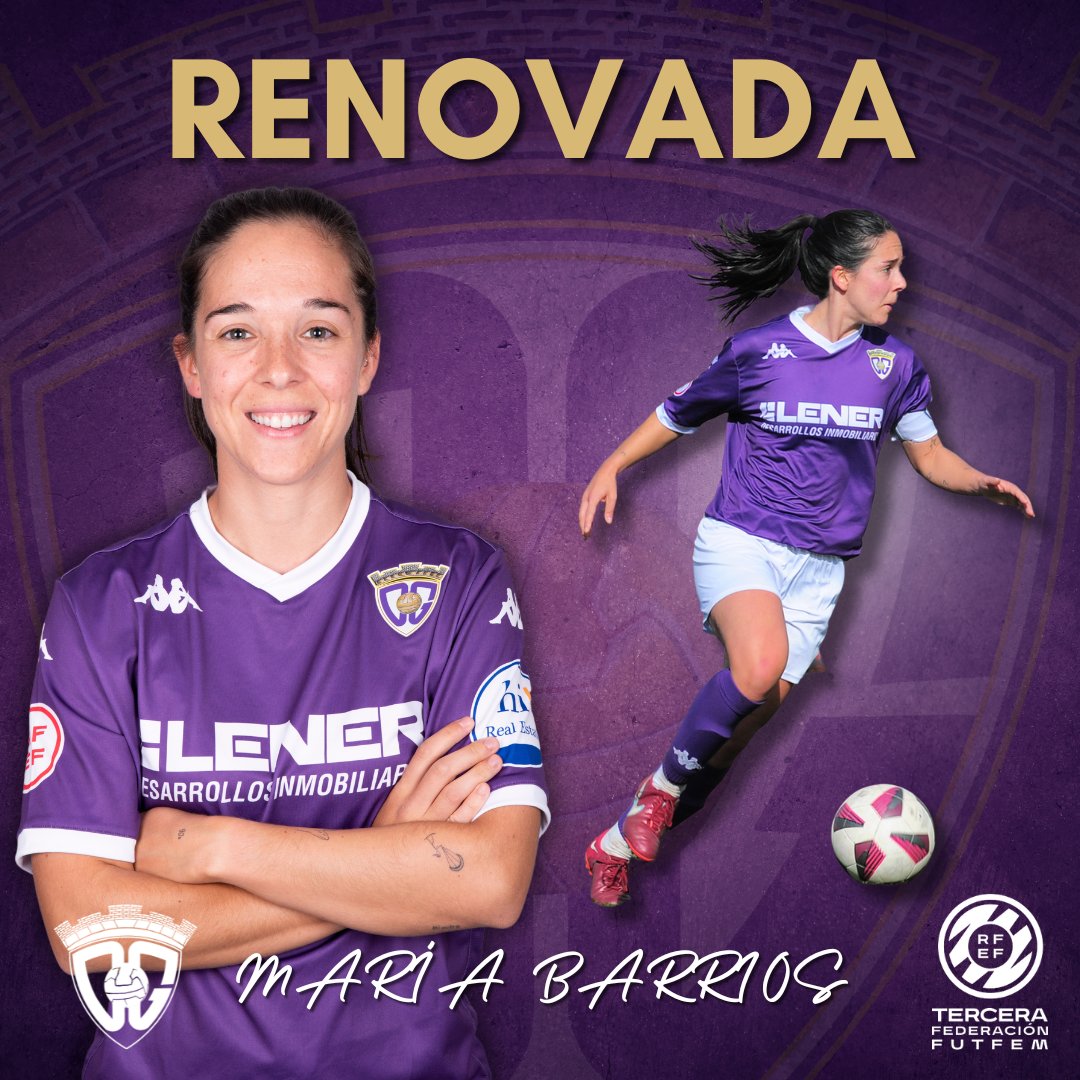 𝐑𝐄𝐍𝐎𝐕𝐀𝐃𝐀 ✍🏻

💫La killer se queda para disfrutar de la vuelta del equipo a Tercera RFEF y para devolver sus goles a una categoría nacional

<a href="/MBarrios19/">Maria Barrios</a> seguirá en el #DéporGuadaFEM

🔗cdguadalajara.es/maria-barrios-…
