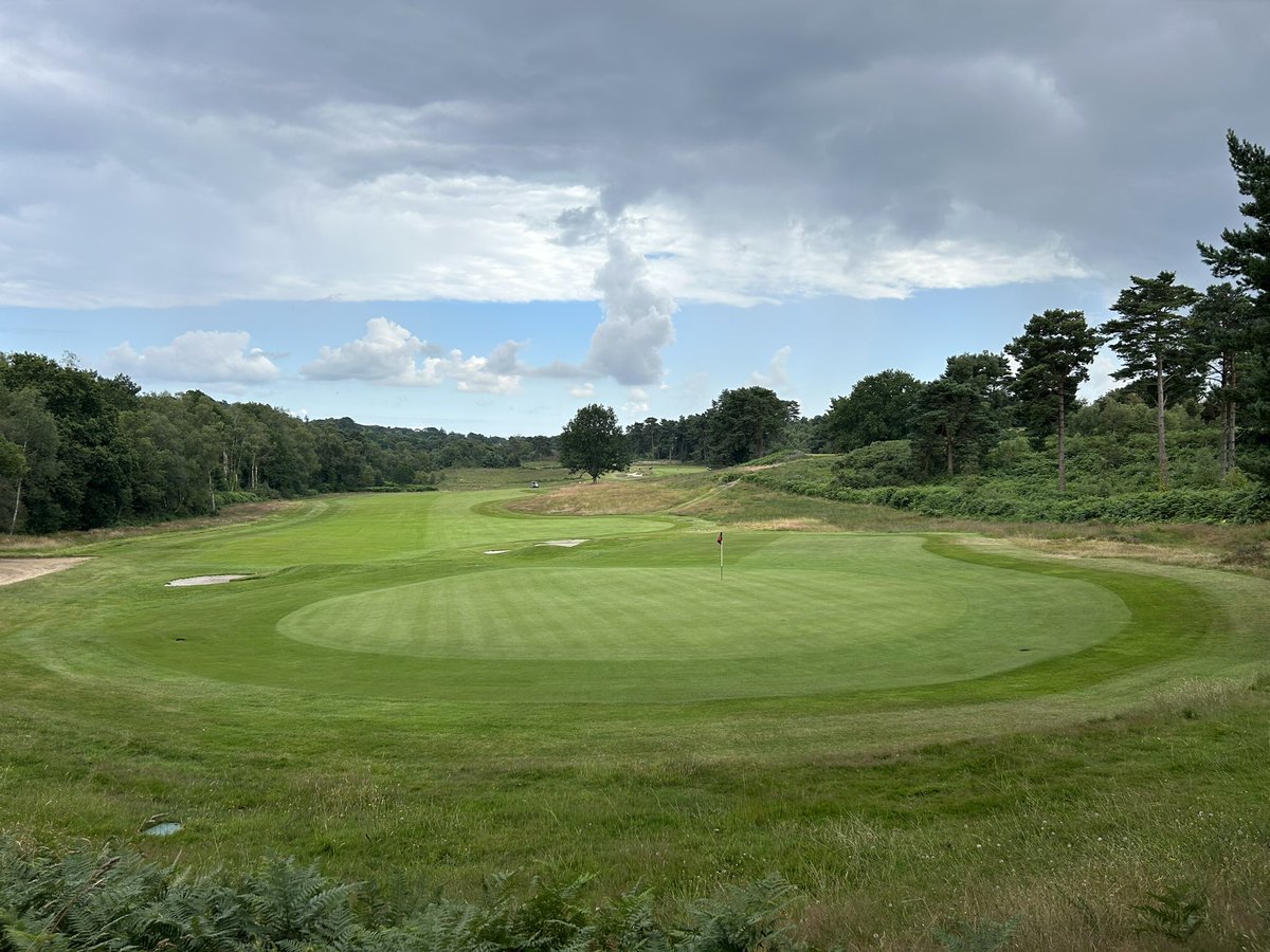 Course looking fantastic for this year’s Men’s Club Championship. 

We wish all our competitors all the best over the weekend! ⛳️ 

#BroadstoneGC #HeathlandGolf #Atitsfinest #Broadstone #Dorset 
#top100golfcourses