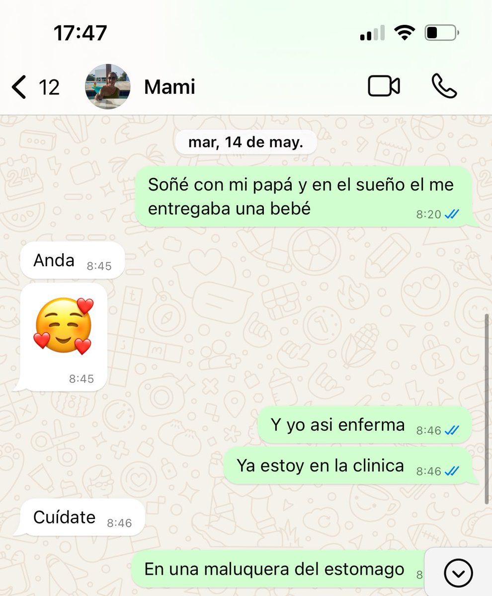 Mairagutierrezv's tweet photo. La conexión con mi papá no tiene fin ❤️‍🩹 https://t.co/qKEVMA0xu2