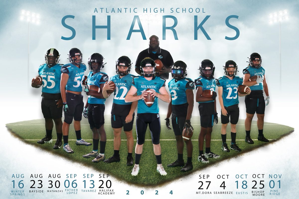 “You can run, but you can’t hide! sometimes you gotta pop-out &amp; show us.”

Sharks 24’ Season Schedule. Come out and support these hard working young men! #Mako #Megladon #Jaws #Sharks