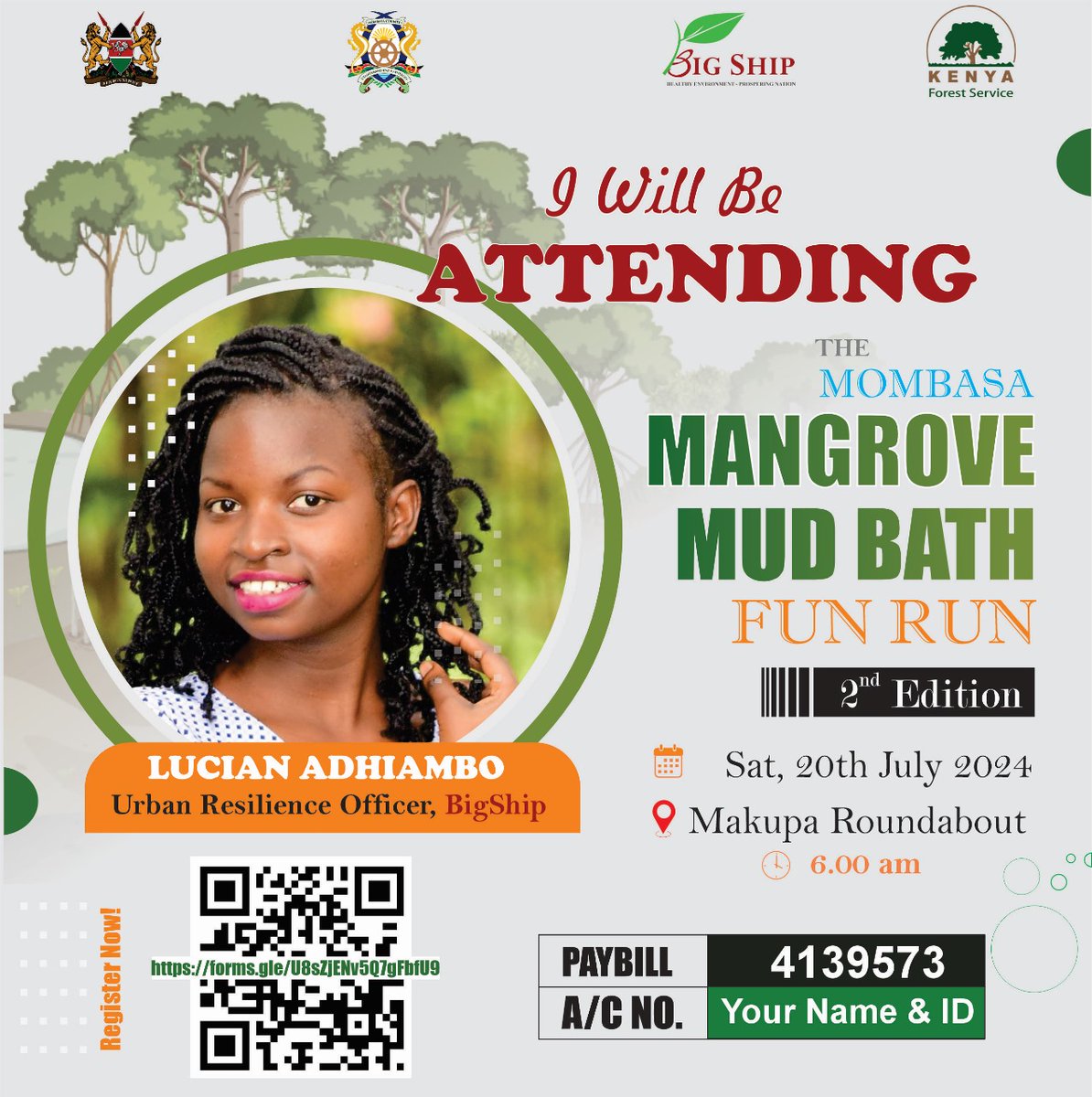 odedelucian's tweet photo. Get ready for a one of a kind adventure where fun meets nature,mark the date, venue and time and ensure to reserve your ticket as early as now.
#MangroveFunRun2024
#MangroveFunRun
#Run4Mangroves
#WorldMangroveDay2024 https://t.co/6gr3xoc3dx
