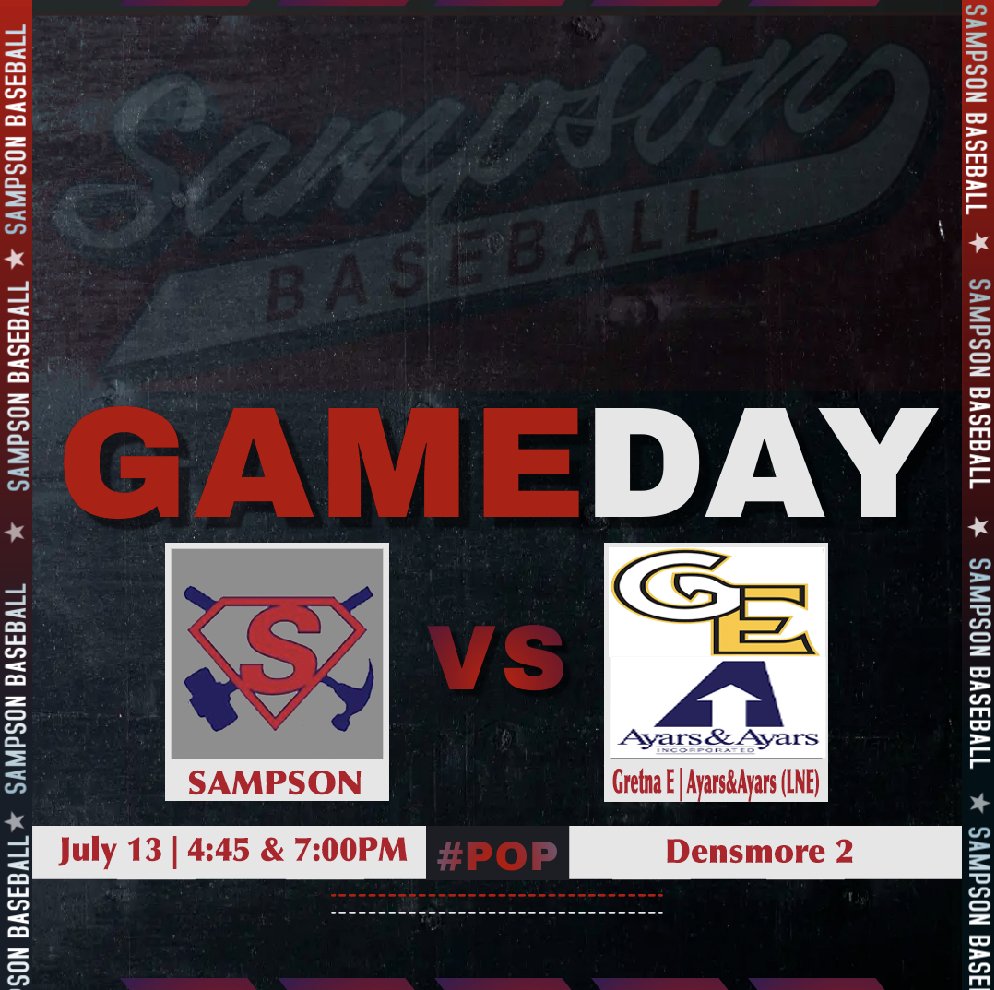 Sampson Construction Baseball tweet media