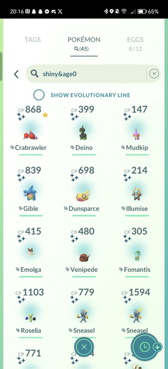 GamingPna's tweet photo. Let's just say I think Day 1 of @PokemonGoApp global go fest went very well for me https://t.co/uT8F9mqAQJ