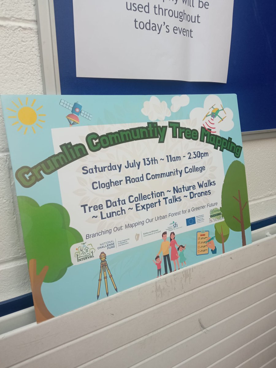 GonzalezMarin_A's tweet image. Happy to have been part of the first session of @UCD_Geography #INTERVAL project. A community science programme has been implemented to collect tree data in Crumlin. #treemapping #citizenscience