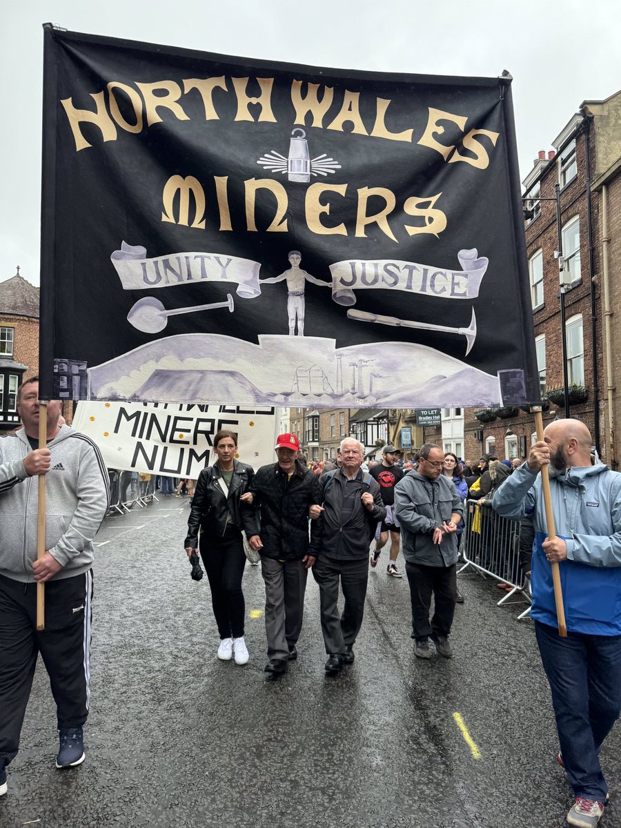 George Powell Wrexham miners Rescue tweet media