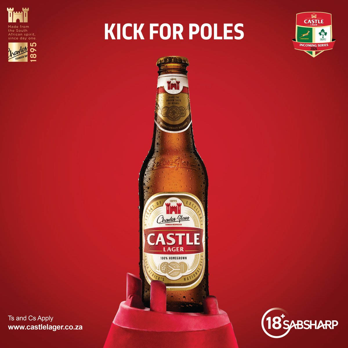 CastleLagerSA's tweet photo. That's 7 kicks from 7 for Handre Pollard! ๐ฅ Reply with๐ using #CastleIncomingSeries, and we could surprise you in the DMs. #RSAvIRE https://t.co/LN3sxLFw8k