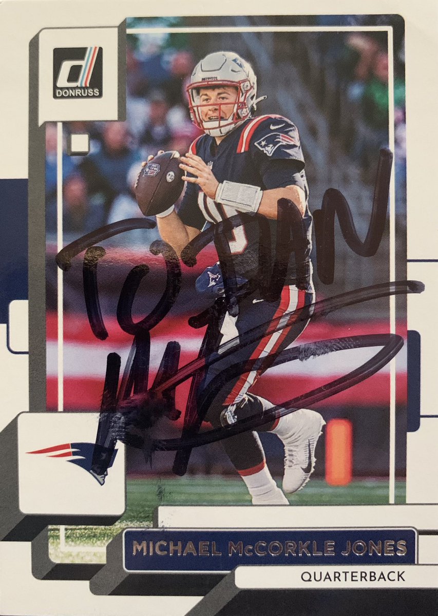 StarrsCards's tweet image. My 682nd TTM auto!  @Jaguars QB @MacJones_10 signed my card in 23 days. Thanks a bunch! @cnterfield11 @PokeyTheBrave @PaulBonerko @IbreakCards @OhNoonan @budgetcollect #TTMAutographs #TTMSuccess