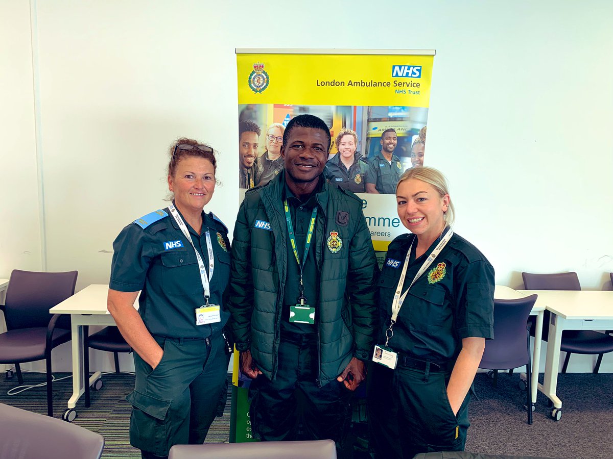 Ldn_Ambulance's tweet photo. Thatβs a wrap β
It was brilliant meeting so people from local London communities considering a career at #TeamLAS
Thanks to everyone who came to #LASFest today, including our teams coordinating the event and sharing their experiences of working in the ambulance service π https://t.co/VKkcz1s9pj