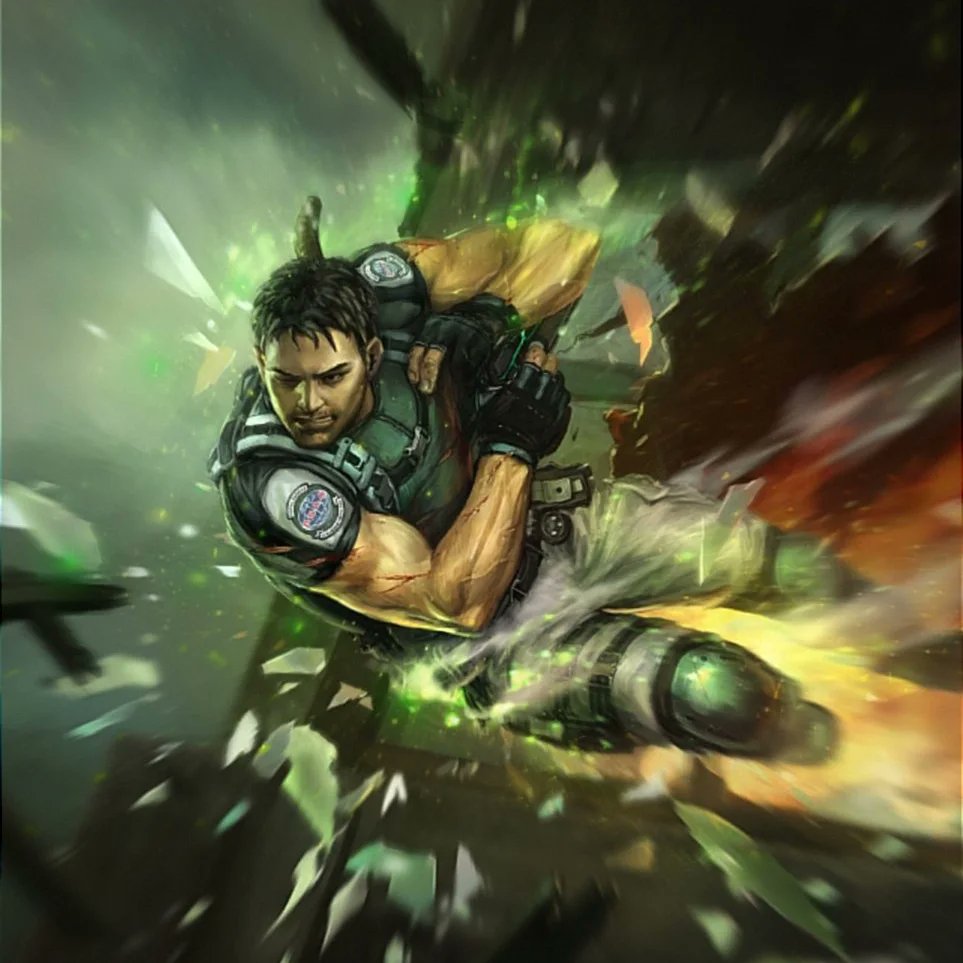 Raiden_2480's tweet photo. Chris Redfield TEPPEN art #chrisredfild #Capcom #TEPPENラジオ #REBHFun https://t.co/MOzzoBMBtk